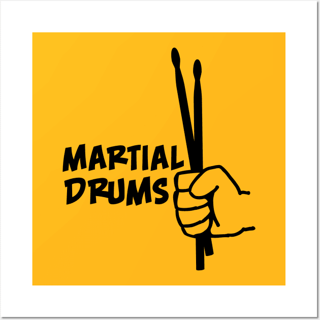 Martial Drums Wall Art by schlag.art